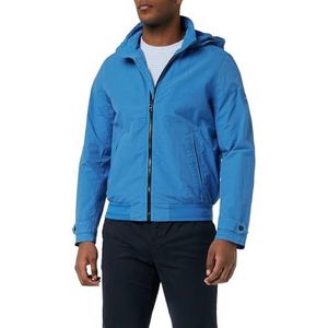 Tommy Hilfiger - Geweven Jas - Blauw - Regular Fit