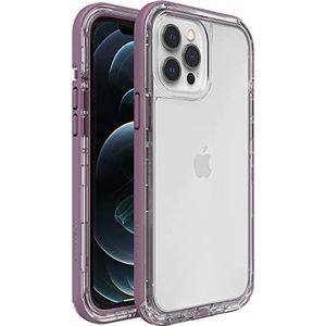 LifeProof voor Apple iPhone 12 Pro Max, Slanke Val Bescherming, Stof Bescherming En Sneeuw Bescherming Hoesje, Next Series, Transparant/Purper
