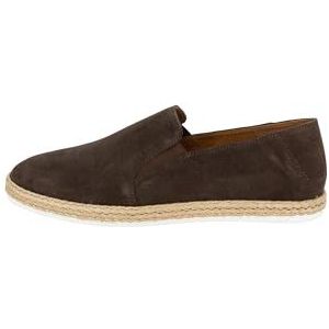 boundry Heren suède slip Ons, donkerbruin, 44 EU, donkerbruin, 44 EU