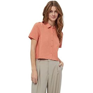 Desires dames Clarke Shirt met korte mouwen Meloen perzik M