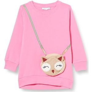 NAME IT Nmfosina Sweat Tunic Bru Sweatshirt voor meisjes, roze, 104 cm