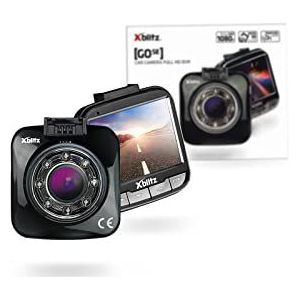 XBLITZ® GO SE Dashcam Full HD 1080P autocamera, 170° groothoeklens, loop-opname, G-sensor, parkeermodus, nachtmodus, actieve greep
