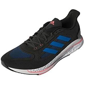 adidas Supernova + M, hardloopschoenen voor heren, negbas/rastazu/turbo, maat 46