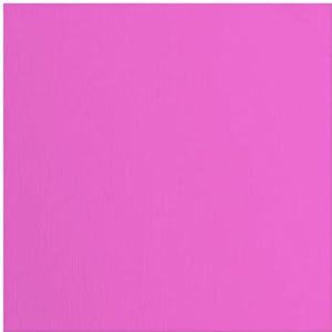 Vaessen Creative Florence Cardstock papier, roze, 216 gram/m², vierkant, 30,5 x 30,5 cm, 20 stuks, textuur, voor scrapbooking, kaarten maken, ponsen en ander knutselwerk
