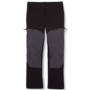 Color Kids Unisex Kids Outdoor Pants Work Utility Outerwear, Black, 122, zwart, 122 cm