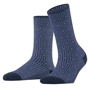 FALKE Dames Rib Dot Sokken duurzaam biologisch katoen dun patroon 1 paar, blauw (Royal Blue 6115)., 42 EU