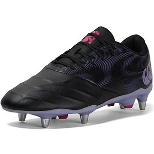 Canterbury Phoenix Genesis Team Soft Ground Boots voor heren, Zwarte Verbena, 41 EU