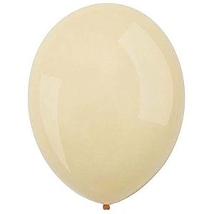 Amscan 9906941-50 latexballonnen, decoratie, macaron perzik, diameter 27,5 cm, ballon, decoratie, bruiloft, verjaardag
