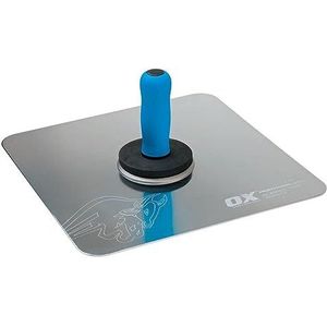 OX Tools Pro Aluminium Spaarbord met Zachte Grip Handvat, Meerkleurig, 330mm × 330mm