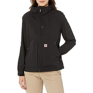 Carhartt Dames Super Dux Relaxed Fit Lichtgewicht Hooded Jacket, zwart, XL