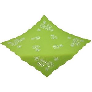 Bellanda tafelkleed polyester, groen, 85x85