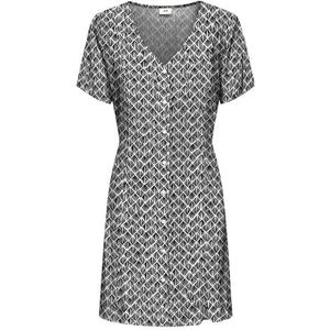 JdY Jdystarsezen Life S/S Shirtdress WVN Dia, cloud dancer, XXL