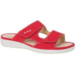 Ganter GINA-G slippers voor dames, 38 EU, rood, 38 EU