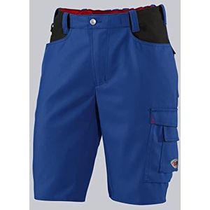 BP Workwear 1792-555-13 Shorts - Elastisch rugpaneel - Ergonomische snit - 65% Polyester, 35% Katoen - Normale pasvorm - Maat: 48N - Kleur: koningsblauw/zwart