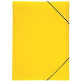 Pagna Elastiekmap Lucy Colours A3 PP, 3 binnenkleppen, geel