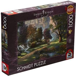 Schmidt Spiele 59677 Thomas Kinkade, Spirit, Weg des Geloof, puzzel van 1000 stukjes