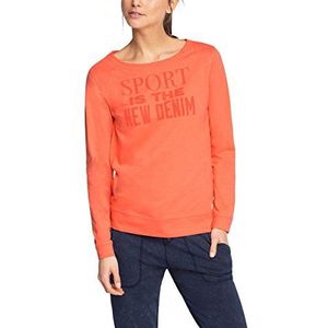 ESPRIT Sports dames sportsweatshirt, rood (coral 645), S