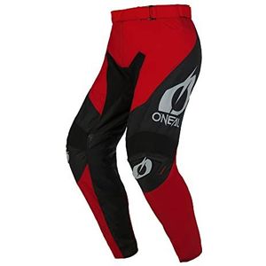 O'NEAL Heren Mayhem Pants V23 Hexx broek, zwart/rood, 54, zwart/rood, 38