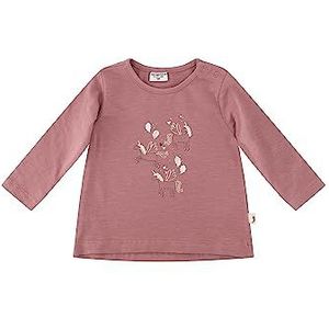 SALT AND PEPPER Baby-meisjes L/S Unicorns Print T-shirt, mulberry, 56 cm