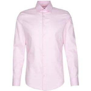 Seidensticker 843510, shaped fit, lange mouwen, businesshemd, 41, roze, 41