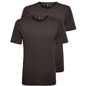 G-STAR RAW Base R T S/S T-shirt voor heren, set van 2