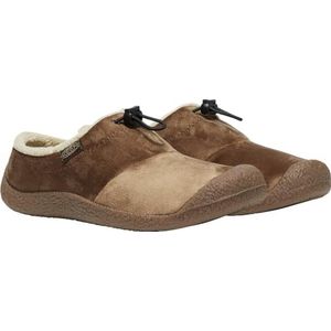 KEEN Slipper Howser 3 dia dames klompen , Dark Earth Velours , 38 EU