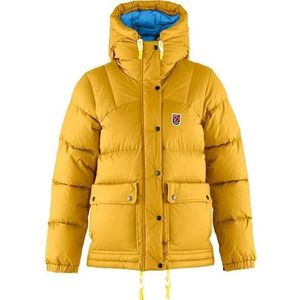 FJALLRAVEN 89995-161-525 Expedition Down Lite Jacket W Damesjas Mustard Yellow-UN Blauw Maat XL