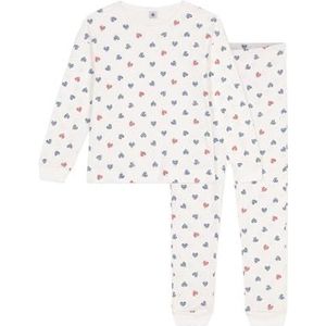 Petit Bateau Pyjama voor dames, wit/multico., XXS