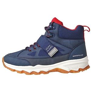 Pepe Jeans Peak Offroad Sneaker voor jongens, Blauw marine, 37 EU