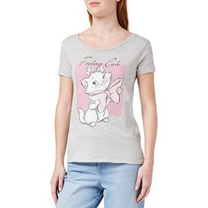 Disney t-shirt dames, Grijs Melange, L