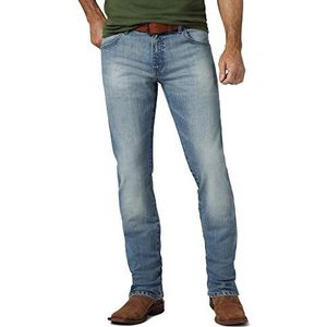 Wrangler Heren Slim Rechte been Jean Jean Retro Ceñido De Pierna Recta ر ر Jeans, Jacksboro, 33W / 36L