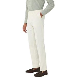 Hackett London Heren GMD Texture 5Pkt Broek, Wit (Canvas Wit), 32W/32L, Wit (Canvas Wit), 32W / 32L