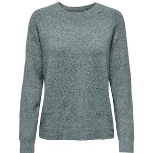 ONLY Dames Onlrica Life L/S Pullover KNT Noos Trui, Zee Mos/Detail: W Melange, S