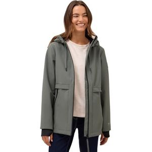 CECIL Midi Softshell jas pastel olijf L