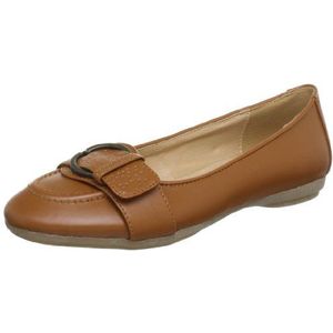 Andrea Conti 0595522 ballerina's voor dames, Braun Cognac 062, 41 EU