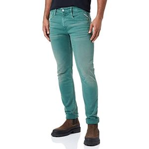 Replay - AnbassTRUE - Jeans - Groen - 27W / 32L