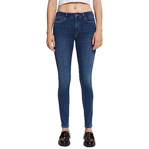 ESPRIT Dames Jeans, 902/Blue Medium Wash, 29W x 34L