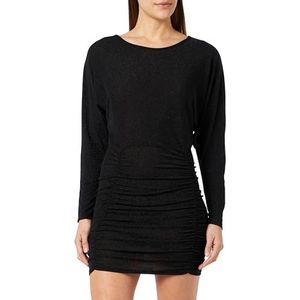 SIDONA Dames mini-jurk 11027270-SI01, zwart, XS, mini-jurk, XS