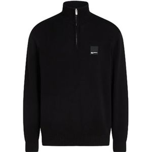 KARL LAGERFELD - Sweat-shirt - Zwart - Regular Fit - 100% Katoen