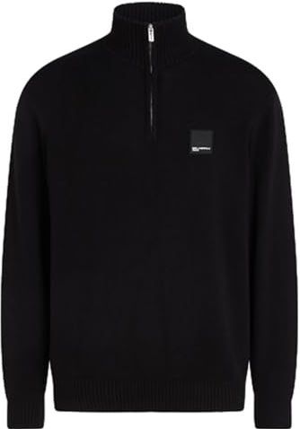 KARL LAGERFELD - Sweat-shirt - Zwart - Regular Fit - 100% Katoen