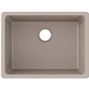 Elkay ELGU2522GR0 graniet 25"" x 18.5"" x 9.5"" enkele kom onderbouw aanrecht, grijs