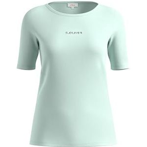 s.Oliver T-shirt voor dames met logoprint, 61d0, 38