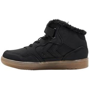 hummel Camden Winter High Jr Sneakers voor kinderen, uniseks, zwart, 38 EU