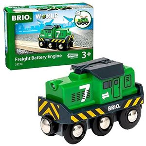 BRIO Locomotief voor goederentrein op batterijen - 33214 - Treinbaanonderdeel