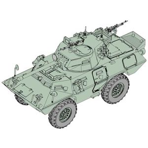 Trumpeter 757442-1/72 LAV 150 APC 90 mm - schaal 1:72