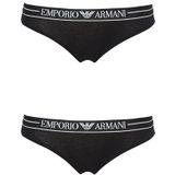 Emporio Armani - Everyday - Katoenen Slipje - 2 Eenheden