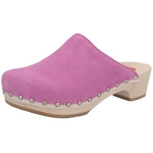Berkemann Dames Metro-Toeffler houten schoen, roze, 38 EU, roze, 38 EU