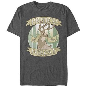 Disney Classics Bambi - Forest Prince Unisex Crew neck T-Shirt Melange Black L