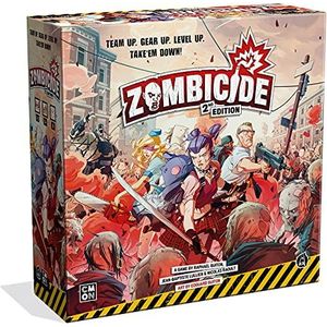 Zombicide 2e editie | Zombie Game | Coöperatieve Miniaturen Bordspel | Horror Adventure Bordspel | Leeftijd 14+ | voor 1 tot 6 spelers | Gemiddelde speeltijd 60 minuten | Gemaakt door CMON