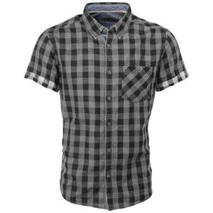 edc by ESPRIT heren slim fit vrijetijdshemd 024CC2F008 korte mouwen